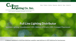 Desktop Screenshot of culturelighting.com